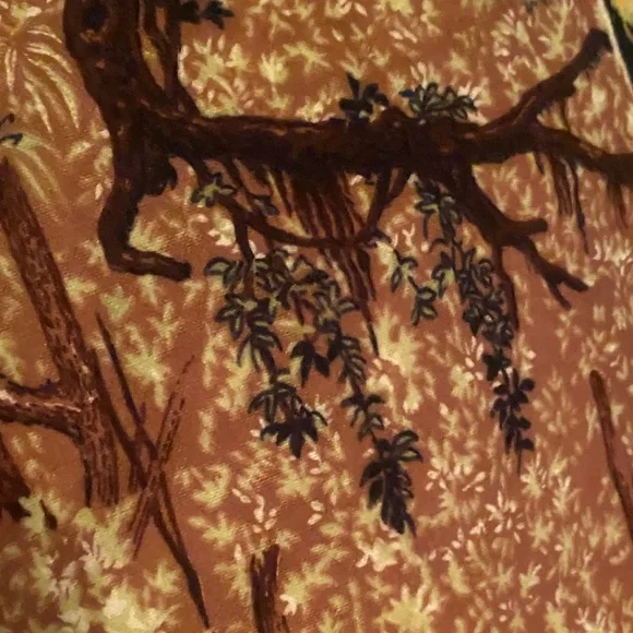 Vintage A.T.C. Unicorn Horse with Snake Print Tapestry Rug Wall Hanging 32x50 In - Picture 8 of 11